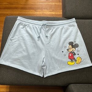 Disney Mickey Mouse drawstring shorts 3X NWOT